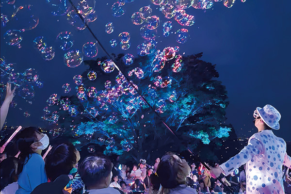 バブリン先生 バブルショー